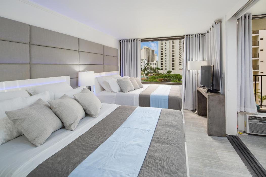 Waikiki Banyan Modern One Bedroom Free Parking Honolulu Zewnętrze zdjęcie